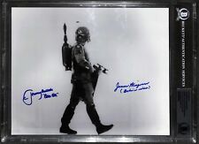 Boba Fett On Bespin Jeremy Bulloch & Jason Wingreen Signed 8x10 Auto 10 BECKETT