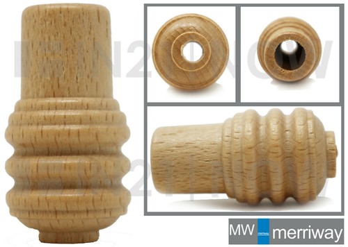 Large wooden ridged cord - 1,
