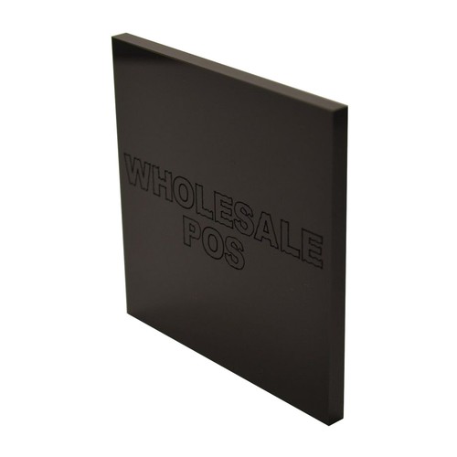 Black perspex acrylic - black,
