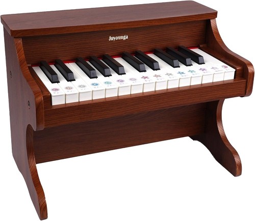 Kids piano keyboard wood - piano,