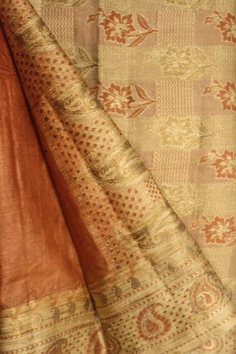 Pure silk saree tussar - saree,