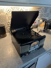 Record Player Vinyl/Cd/Tuner 1960s 50s Style Working Condition Retro Style