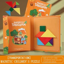 Magnetic Tangram Puzzle Book