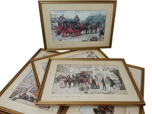 Antique prints charles dickens - prints,