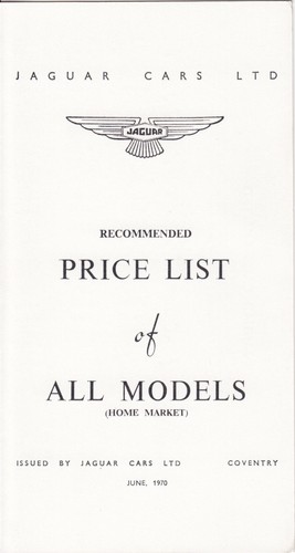 Jaguar all models price - price, list