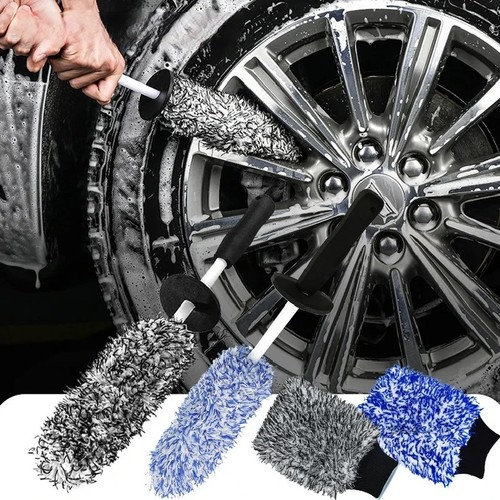 Microfibre alloy wheel - alloy, woolly