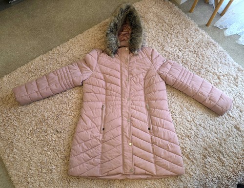 Pink centigrade quilted coat - pink,