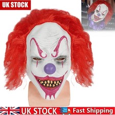 Scary Clown Mask With Messy