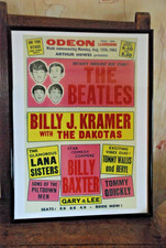 THE BEATLES Llandudno Odeon Vintage style Poster Print Mounted Framed