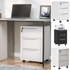 3-Drawer Locking File Cabinet