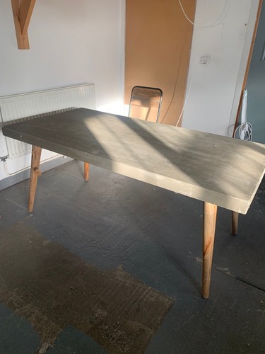 Nordal concrete effect - concrete, dining