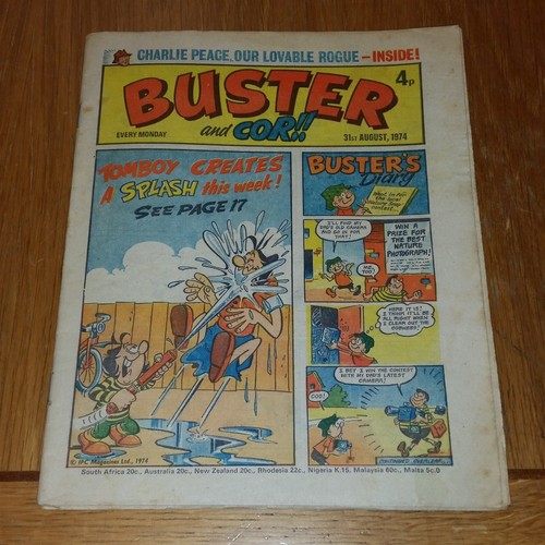 Buster and cor 31st - buster, cor!!