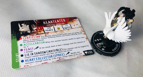 Horrorclix heart eater 090 - horrorclix, #090