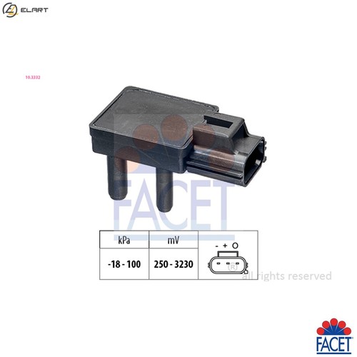 Sensor exhaust pressure - exhaust,