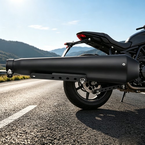 Motorcycle exhaust pipe - exhaust,