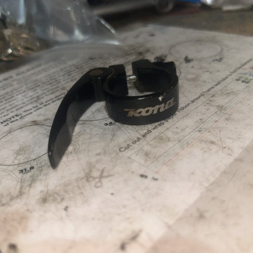 Kona seat post - post, clamp