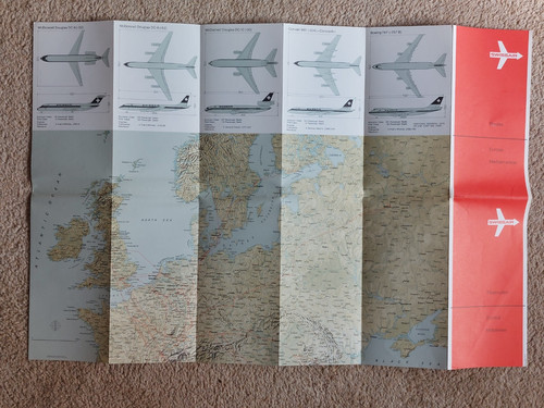 Swissair 1970 inflight - ,