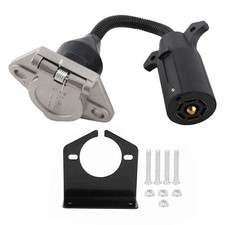 7 Flat -7 Round Pin Adapter US