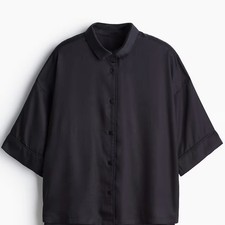 H&M Satin pyjama 100%tencel lyocell premium quality comfy luxury black Nightwear