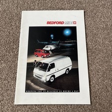 Bedford Midi Van Brochure 1988