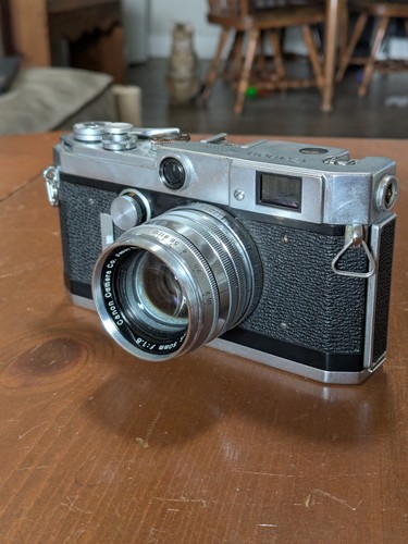 Canon rangefinder 50mm - 50mm, f1.8