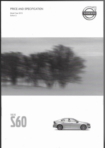 Volvo s60 specification - volvo,