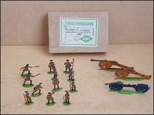 OKI AUSTRIAN HEAVY ARTILLERY FIRING 2415 Kieler Zinnsoldaten Tin Soldiers Flats