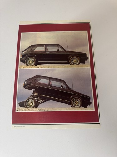 Rear mid engine mk1 - engine, golf