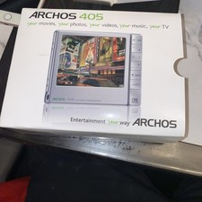 ARCHOS 405 PORTABLE MEDIA PLAYER 3.5" DISPLAY SILVER