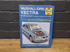 Vauxhall Vectra Haynes Owners Workshop Manual 1999-2002 (T Reg) Garage Repair 