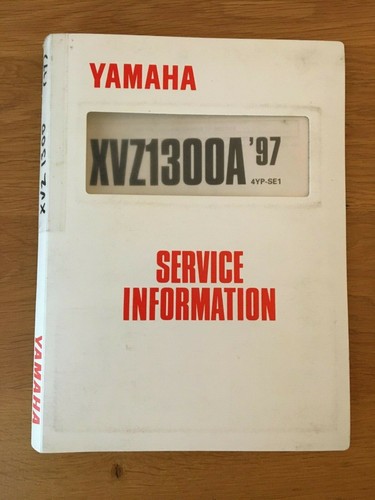 Yamaha xvz1300a service - yamaha,