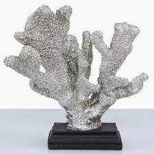 Silver & Black Sea Life Coral