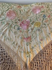 Antique ivory silk pastel - ivory,