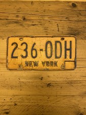 Vintage New York US Car