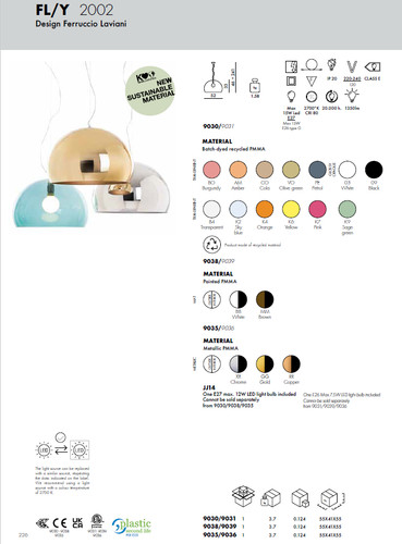Kartell pendant light - kartell,