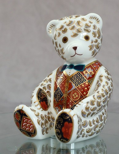 Royal crown derby teddy - royal, 'teddy