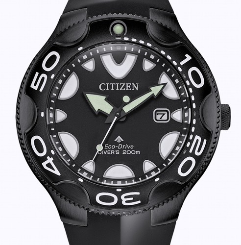Citizen orca black eco drive - citizen, eco-drive