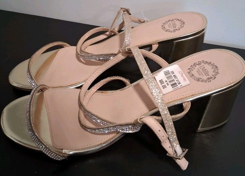Women miller gold heeled - gold,