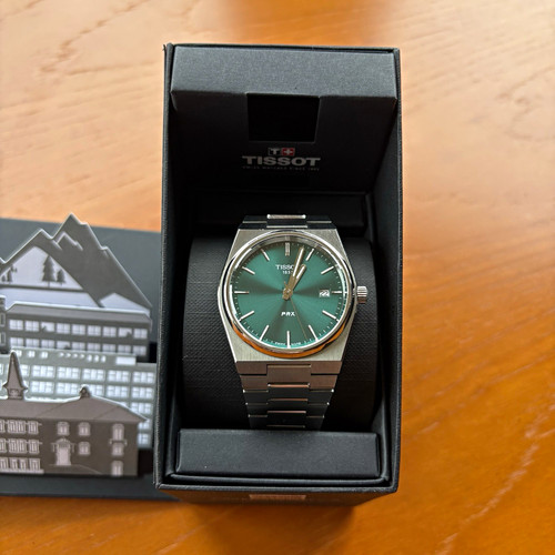 Tissot prx green dial - tissot, quartz