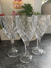 Galway Crystal Renmore Goblet Set Ireland Wine Champagne Glasses New 