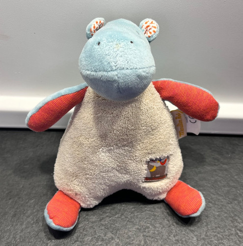 Moulin roty hippo rattle - rattle, soft
