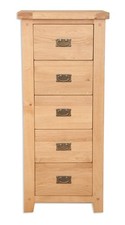 Chest Drawers Tallboy Oak Pine