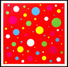 Yayoi Kusama Lithograph Mori Museum Original Numbered Limited -damien Hirst