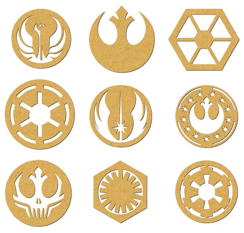 Vintage retro star - star, wars