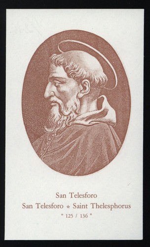 Santino holy card - santino-holy, s.telesforo
