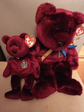 Ty Beanie Bear & Buddy