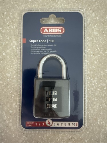 Padlock abus mechanical - abus, 158/40
