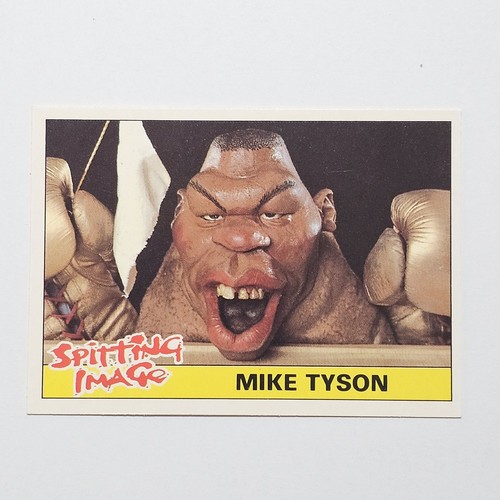 Mike tyson topps spitting - tyson,