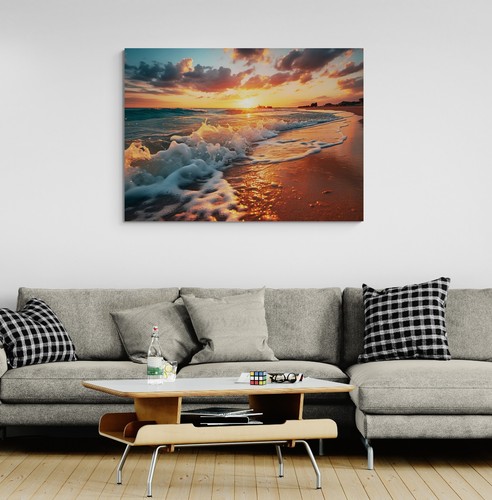 Beach sea sunset seascape - sea,