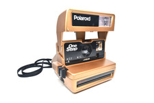 Limited Edition Copper/ Gold 600 Polaroid Instant Film Camera Tested